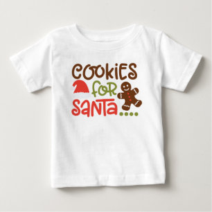 Kerpsthee voor Kerstman Kerstvakantie Baby T-Shirt