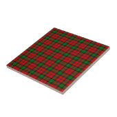 Kerr Clain Tartan Patroon Tegeltje (Zijkant)