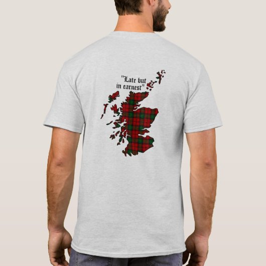 Kerr Clan Adult T-shirt (Achterkant)