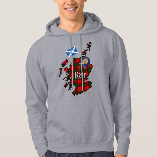 Kerr Clan Badge Hoodie (Voorkant)