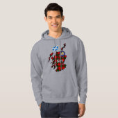 Kerr Clan Badge Hoodie (Voorkant volledig)