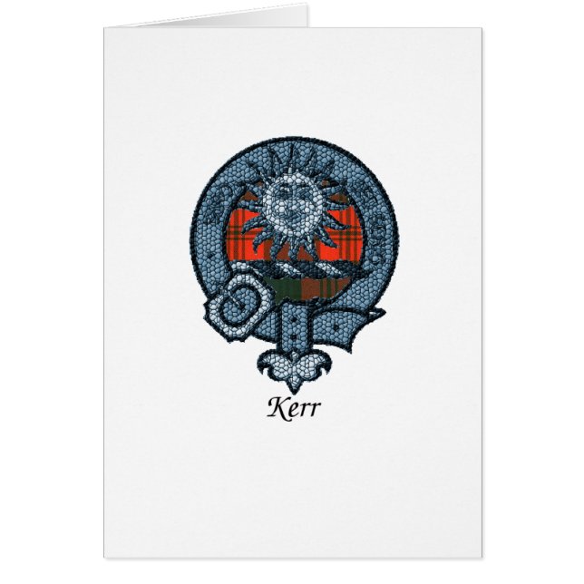 Kerr Clan Crest (Voorkant)