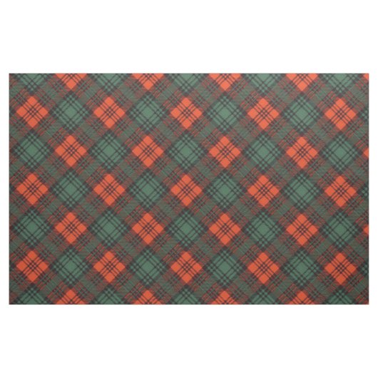 Kerr clan Pset Scottish tartan Stof (Yard (91,4 cm))