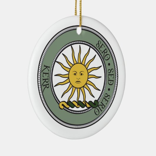 Kerr Crest Ornament (Rechts)