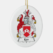 Kerr Family Crest Keramisch Ornament (Rechts)