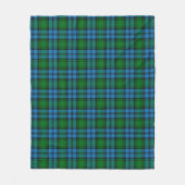 Kerr Hunting Plaid Fleece Deken (Voorkant)