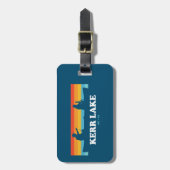 Kerr Lake Virginia North Carolina Canoe Bagagelabel (Voorkant verticaal)