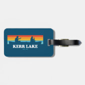 Kerr Lake Virginia North Carolina Canoe Bagagelabel (Achterkant horizontaal)