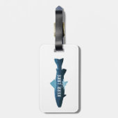 Kerr Lake Virginia North Carolina Fish Bagagelabel (Achterkant verticaal)