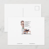 Kerr/Londen James Joyce & English is Torture Quote Briefkaart (Voorkant / Achterkant)