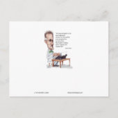 Kerr/Londen James Joyce & English is Torture Quote Briefkaart (Voorkant)