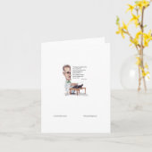 Kerr/Londen James Joyce & English is Torture Quote Kaart (Gele Bloem)