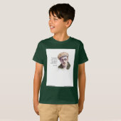 Kerr/London James Joyce & "God Spoke" Citaat T-shirt (Voorkant volledig)