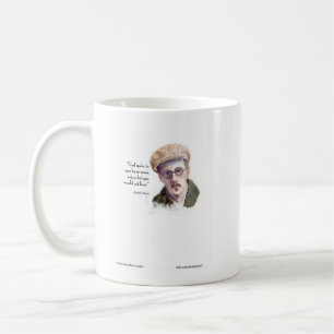 Kerr/London James Joyce & "God Sprak" Citaat Koffiemok