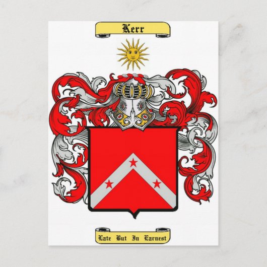 Kerr (schotel) briefkaart (Voorkant)