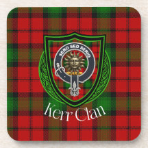 Kerr Schotse Clan Tartan & Wapen