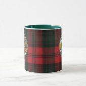 Kerr Tartan & Badge Mok (Midden)