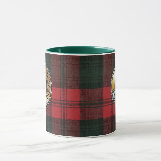 Kerr Tartan & Badge Mok (Midden)