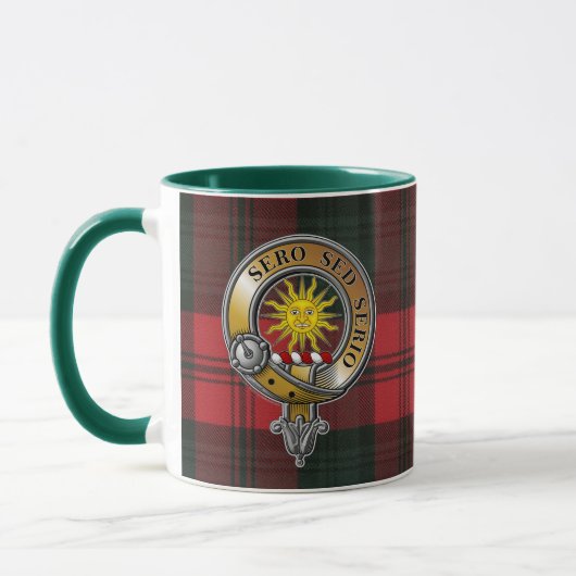 Kerr Tartan & Badge Mok (Links)