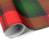 Kerr Tartan met achternaam Cadeaupapier (Rol Hoek)