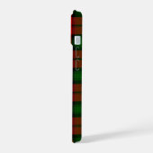 Kerr tartan rode groene vlegel iPhone 15 case (Linkerkant)