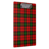 Kerr tartan rood groen geruit klembord (Rechts)