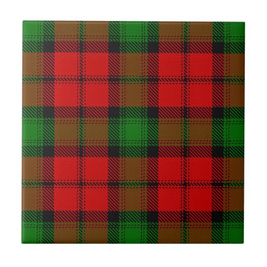 Kerr Tartan Tegeltje (Voorkant)