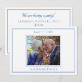 Kerr-uitnodigingen Kaart (Voorkant / Achterkant)