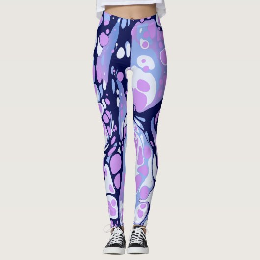 Kerra - liquify, modern design leggings (Voorkant)