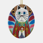 Kerri Ambrosino Art Ornament Cat Angel (Rechts)