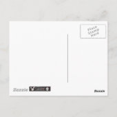 Kerrie- en pasteipatroon briefkaart (Achterkant)