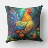 kerriekip kussen (Achterkant)