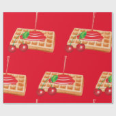 Kerriewafels — Verpakkingspapier Cadeaupapier (Vlak)