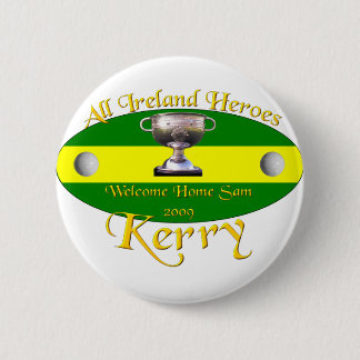 Kerry All Ireland Champions Ronde Button 5,7 Cm