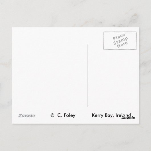 Kerry Bay, Ierland Briefkaarten (Achterkant)