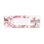 KERRY BLOSSOM RETURN ADDRESS ETIKET (Voorkant)