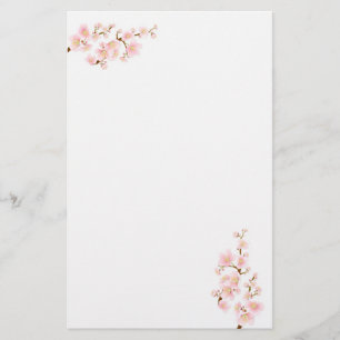 Kerry blossom tree branch Stationery Briefpapier