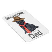 Kerry Blue Dad Magneet (Rechterzijde)