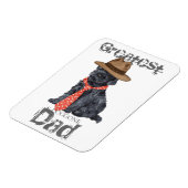 Kerry Blue Dad Magneet (Linkerzijde)