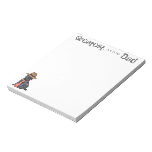 Kerry Blue Dad Notitieblok (Linkerzijde)