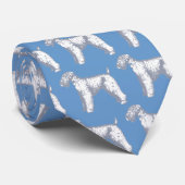 Kerry Blue dooder Stropdas (Opgerold)