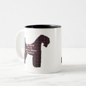 Kerry Blue Terrier BFF Mok (Voorkant links)