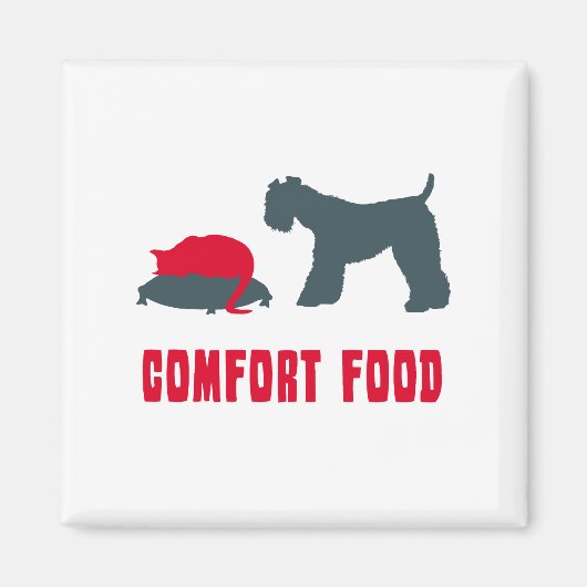 Kerry Blue Terrier Magneet (Voorkant)