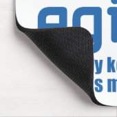 Kerry Blue Terrier Muismat (Hoek)