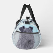 Kerry Blue Terrier Painting Cute Original Dog Art Plunjezak (Rechts)