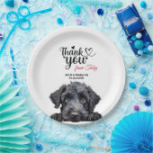 Kerry Blue Terrier Papieren Bordje (Feest)