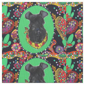 Kerry Blue Terrier Stof (Close Up)
