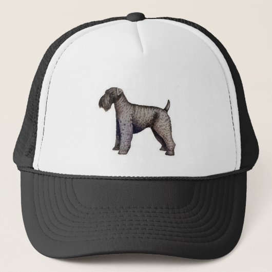Kerry Blue Terrier Trucker Pet (Voorkant)
