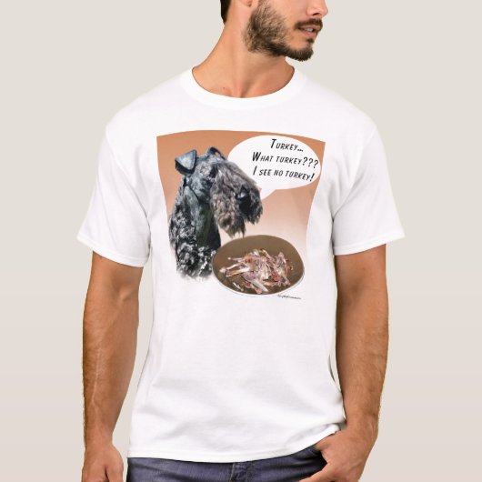 Kerry Blue Terrier Turkije T-shirt (Voorkant)