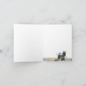 Kerry Blue Terrier-Wenskaarten Kaart (Binnen)